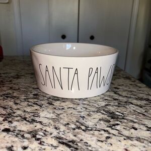 Rae Dunn SANTA PAWS